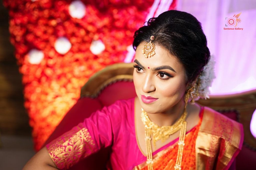 Candid engagement photoshoot of a happy couple in Kolkata