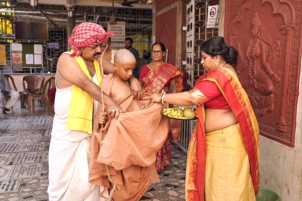 Upanayan ceremony guide photography in Kolkata