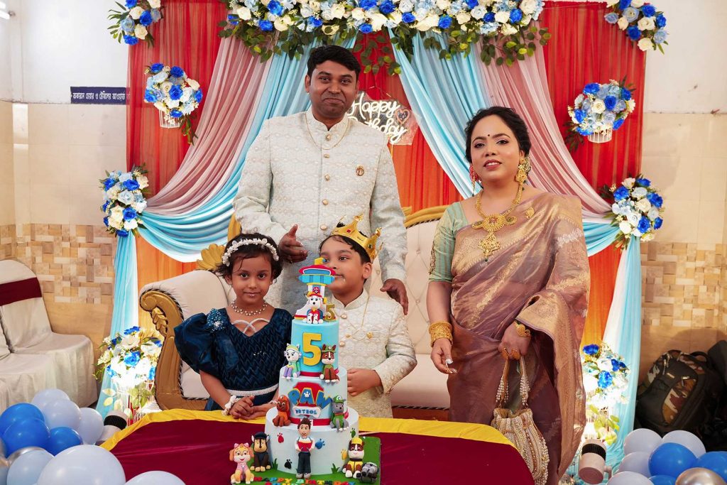 Beautiful birthday event photography by Santanuz Gallery